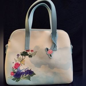 Loungefly Alice in Wonderland watercolor purse brand new